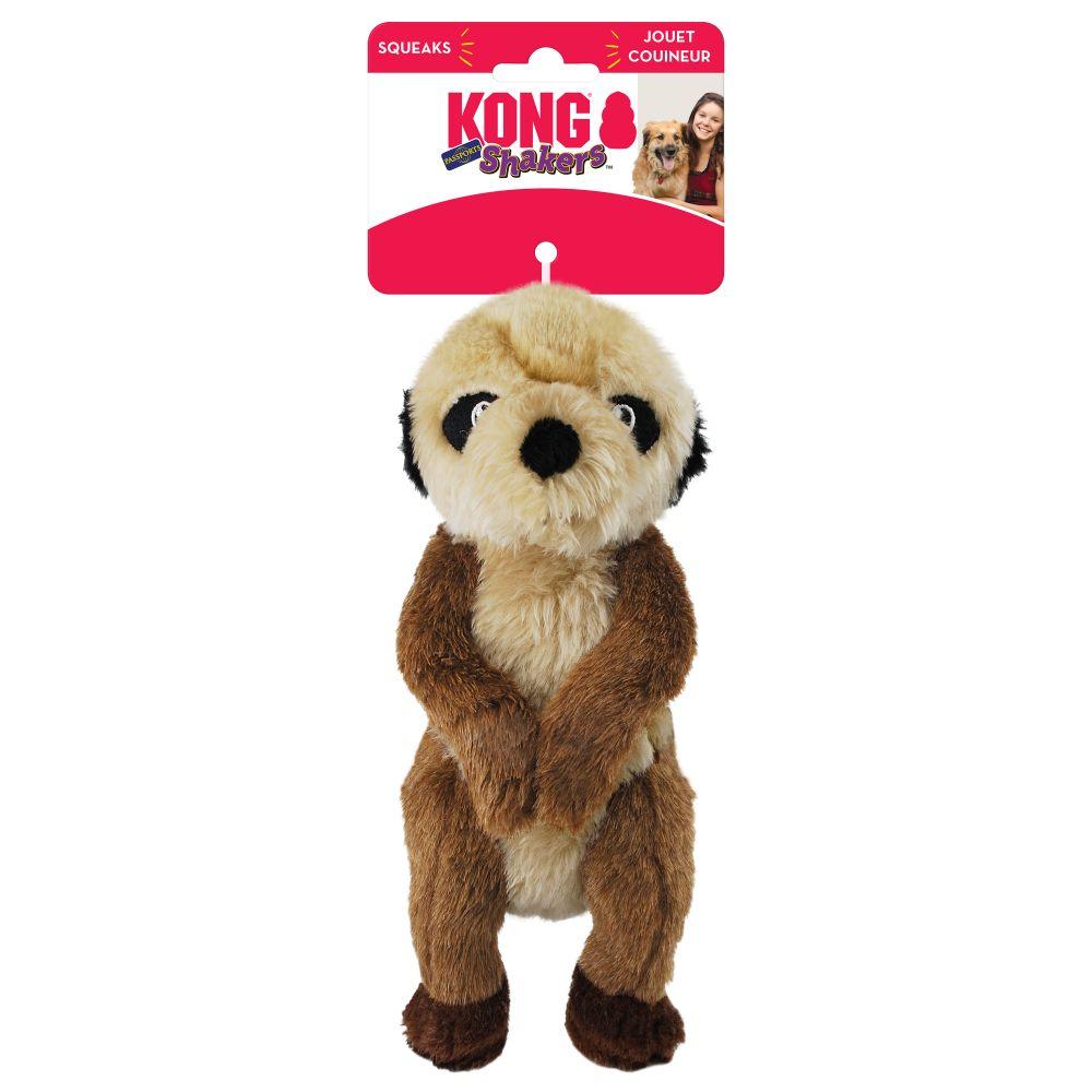 Kong Dog Toy Shakers Passports Meerkat  Dog Toys  | PetMax Canada