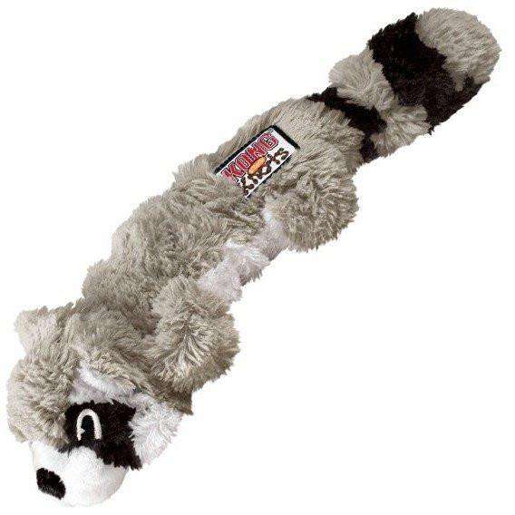 Kong Dog Scrunch Knots Racoon  Dog Toys  | PetMax Canada