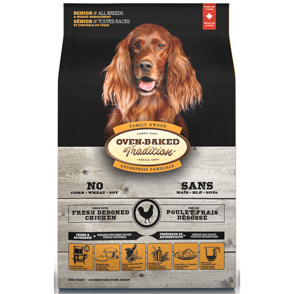 Oven-Baked Tradition Senior Dog Food Weight Control  Dog Food  | PetMax Canada