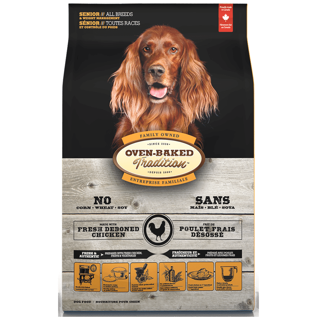 Oven-Baked Tradition Senior Dog Food Weight Control - 11.36 Kg - Dog Food - Oven-Baked Tradition - PetMax Canada