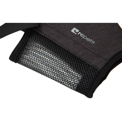 RC Pet Soft Fit Muzzle Heather Black - XX-Small: 3 1/2" - Training Products - RC Pet Products - PetMax Canada