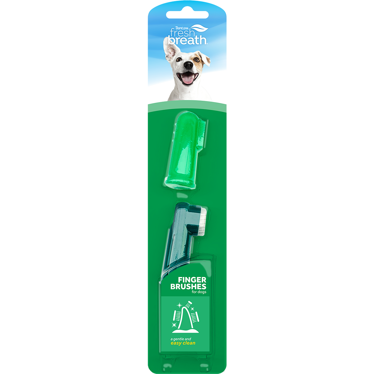 Tropiclean Finger Toothbrushes For Dogs  Health Care  | PetMax Canada