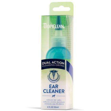 Tropiclean Daul Action Ear Cleaner  Dog Health Care  | PetMax Canada