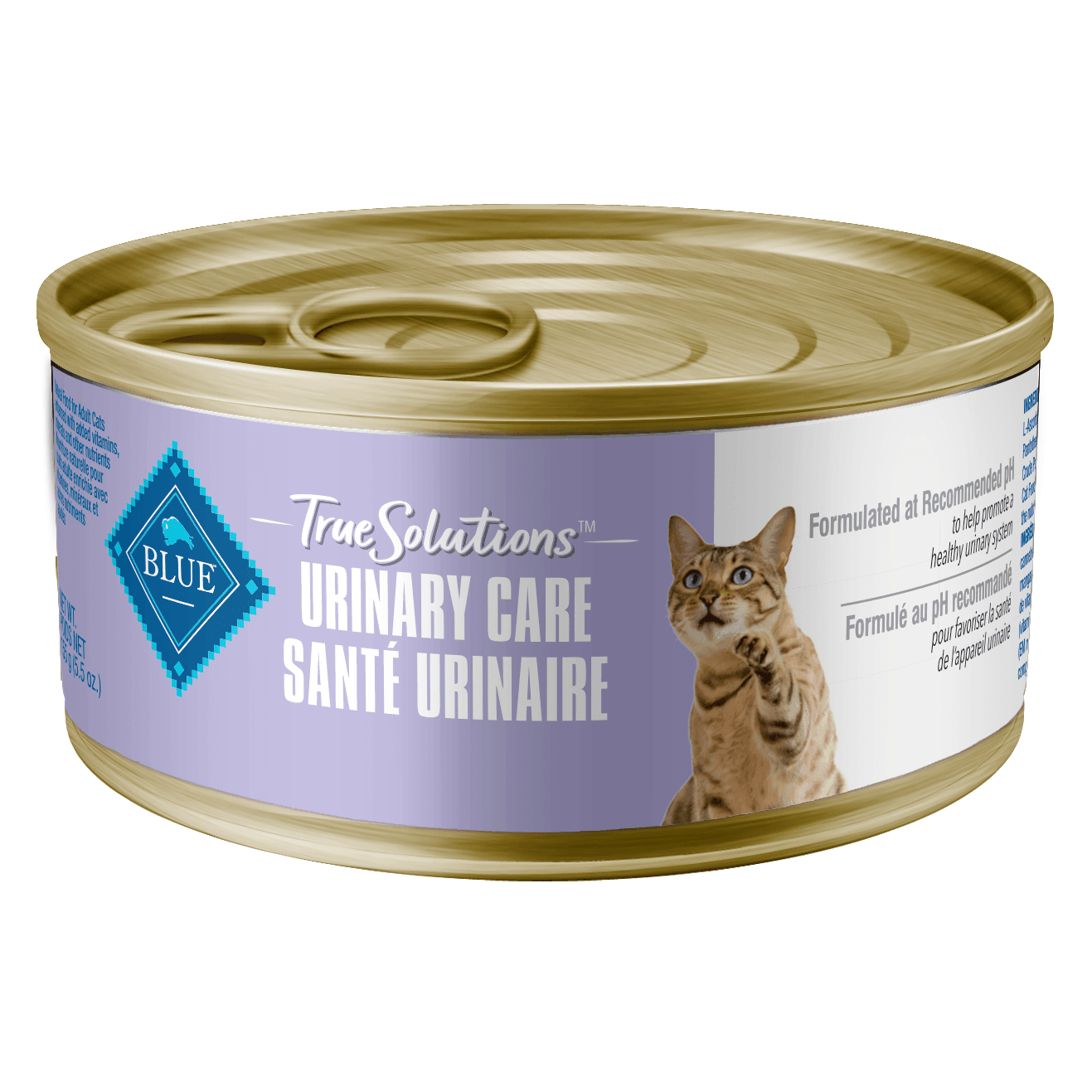 Blue True Solutions Canned Cat Food Urinary Care - 156g - Canned Cat Food - Blue Buffalo - PetMax Canada