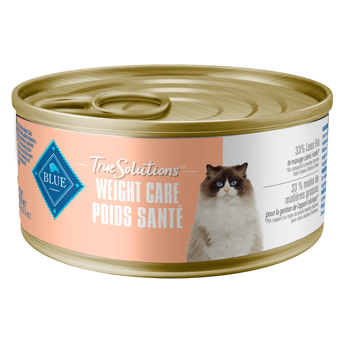 Blue True Solutions Canned Cat Food Weight Care 156g Canned Cat Food 156g | PetMax Canada