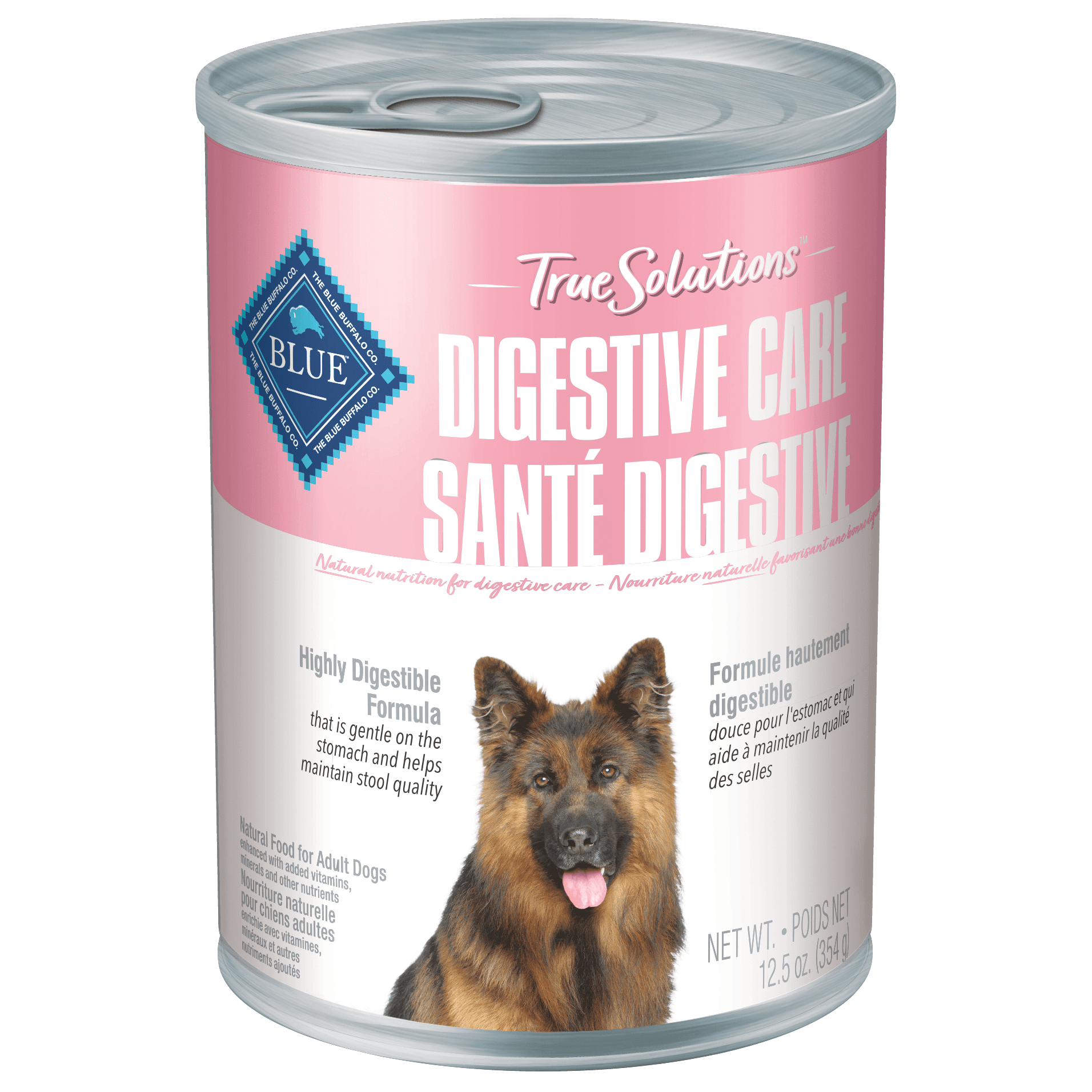Blue True Solutions Canned Dog Food Digestive Care - 354g - Canned Dog Food - Blue Buffalo - PetMax Canada