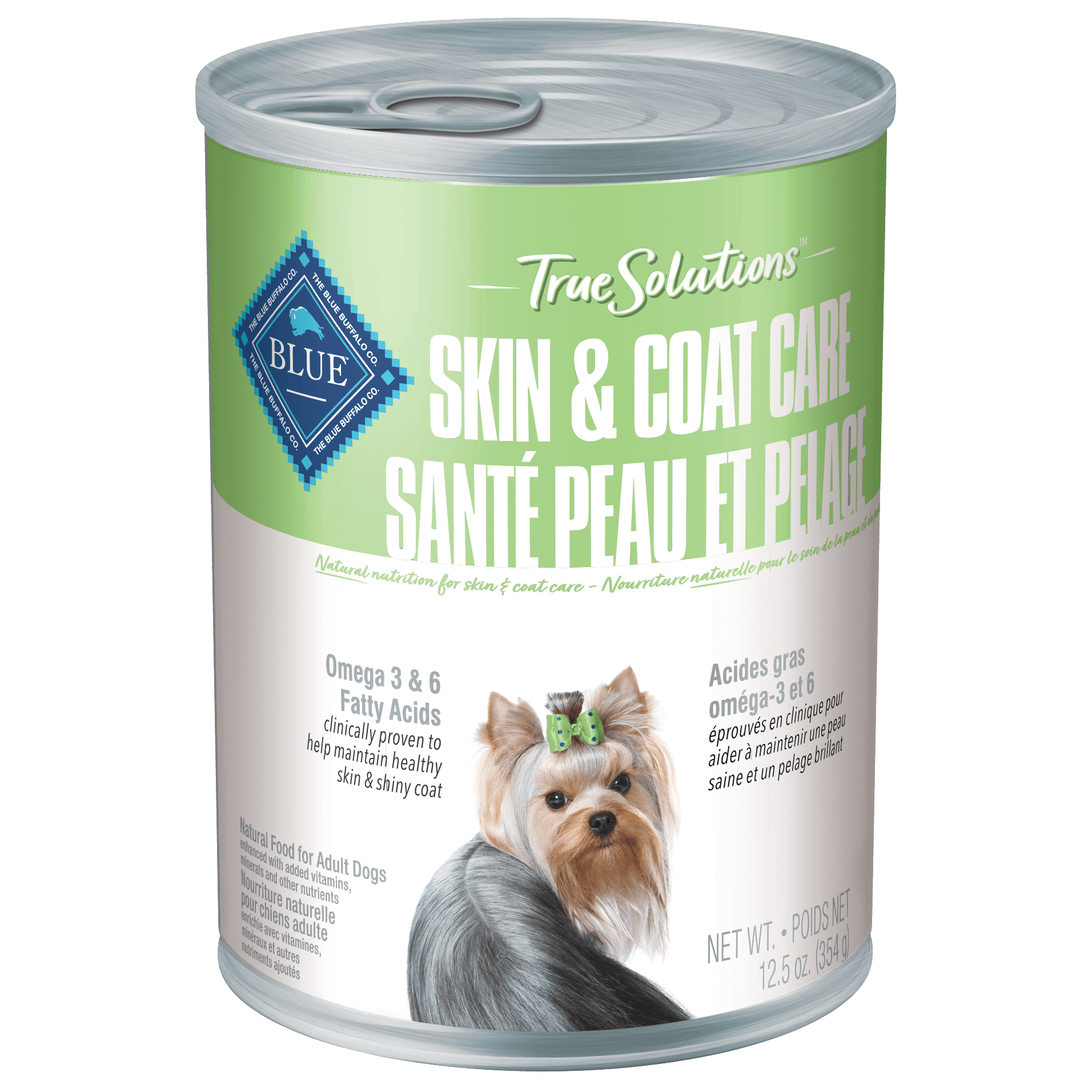 Blue True Solutions Canned Dog Food Skin & Coat Care 354g Canned Dog Food 354g | PetMax Canada