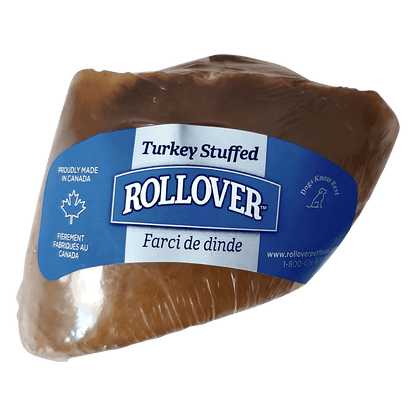 Rollover Stuffed Hoof Turkey - Turkey - Natural Chews - Rollover - PetMax Canada