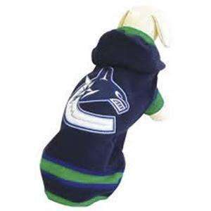 NHL Vancouver Canucks Hooded Dog Sweater  NHL Sweaters  | PetMax Canada