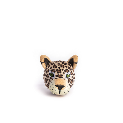Fabdog Faball Squeaky Leopard  Dog Toys  | PetMax Canada