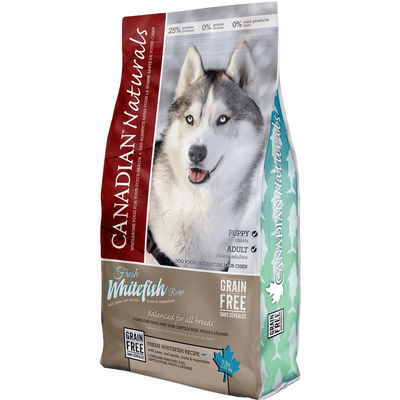 Canadian Naturals Grain Free Whitefish Dog Food  Dog Food  | PetMax Canada