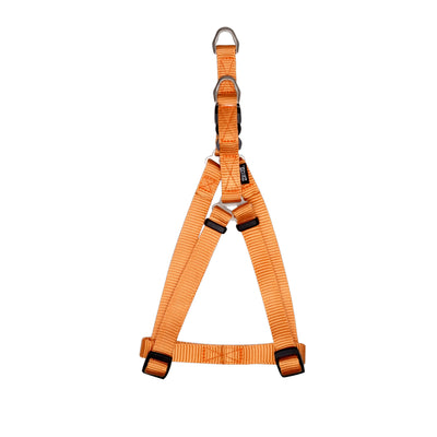 Zeus Nylon Step-In Dog Harness Tangerine  Harnesses  | PetMax Canada