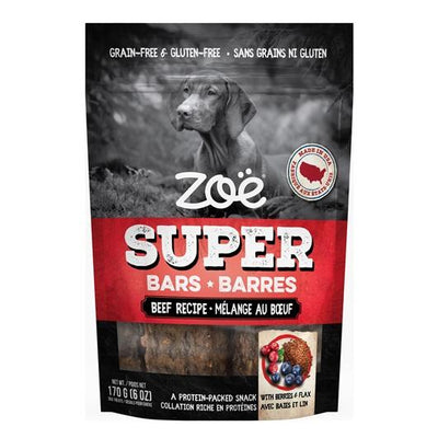 Zoe Super Bars Beef Recipe  Dog Treats  | PetMax Canada