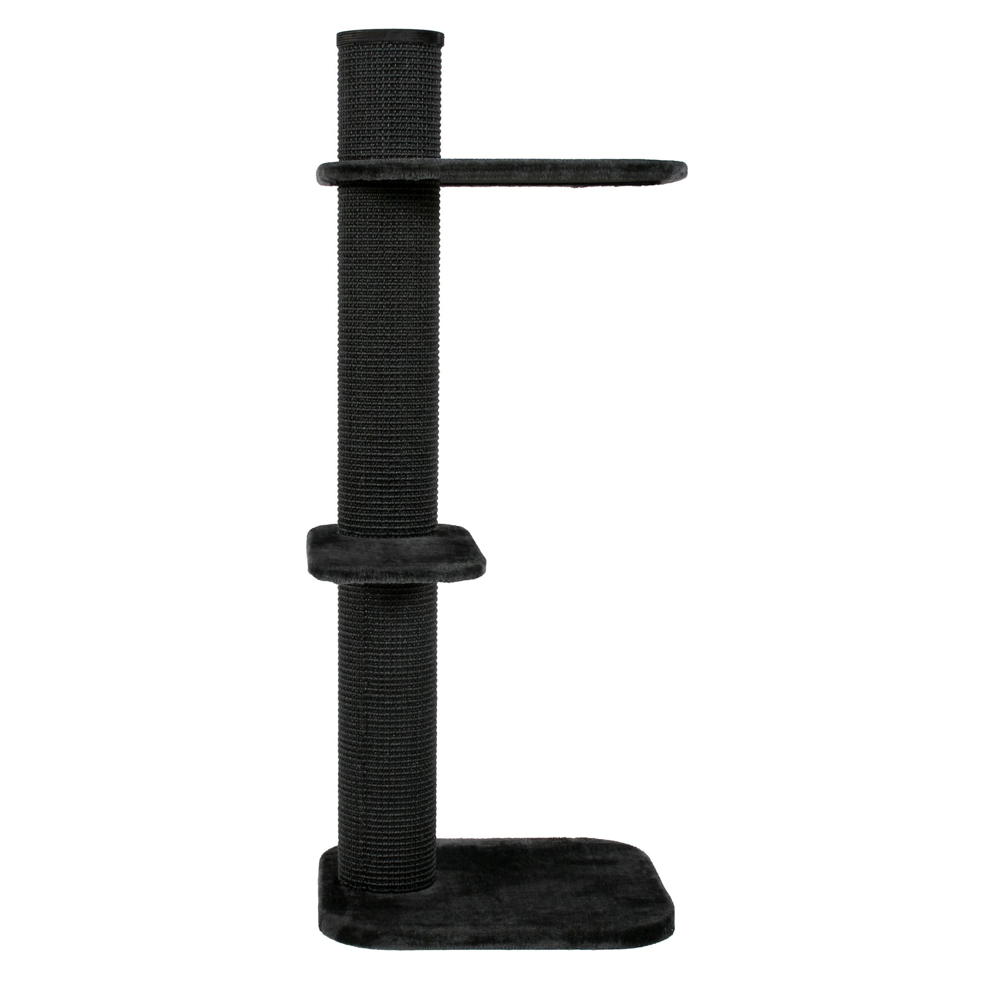Zolux City Cat 3 Cat Scratching Post With 2 Platforms Grey  Cat Scratching Posts  | PetMax Canada