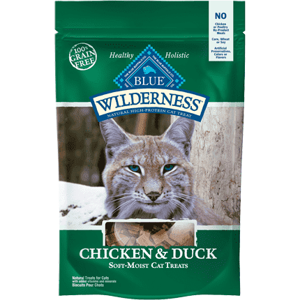 Blue Wilderness Cat Treats Chicken & Duck  Cat Treats  | PetMax Canada