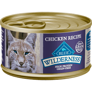 Blue Buffalo Wilderness Canned Cat Food Chicken  Canned Cat Food  | PetMax Canada
