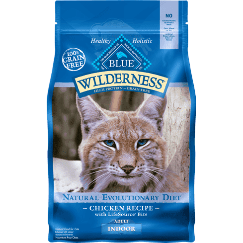 Blue Buffalo Wilderness Cat Food Indoor 2.2 Kg Cat Food 2.2 Kg | PetMax Canada