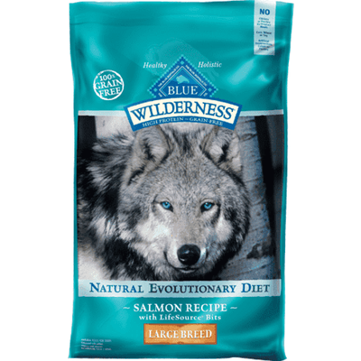Blue Buffalo Wilderness Dog Food Large Breed Salmon  Dog Food  | PetMax Canada