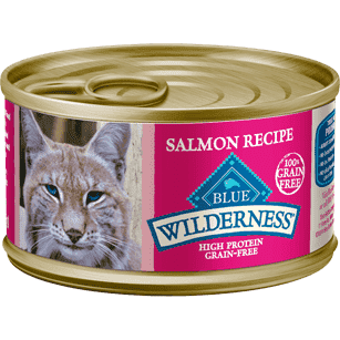 Blue Buffalo Wilderness Canned Cat Food Salmon  Canned Cat Food  | PetMax Canada