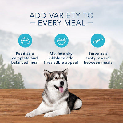 Blue Buffalo Wilderness Duck & Chicken Grill Grain-Free Canned Dog Food - 354g - Canned Dog Food - Blue Buffalo - PetMax Canada