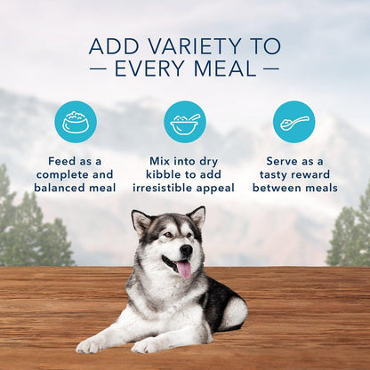 Blue Buffalo Wilderness Duck & Chicken Grill Grain-Free Canned Dog Food - 354g - Canned Dog Food - Blue Buffalo - PetMax Canada