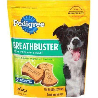Pedigree Breathbuster Dog Biscuit  Dog Treats  | PetMax Canada