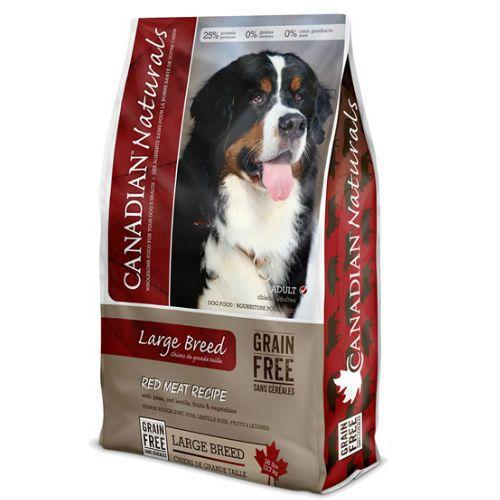 Canadian Naturals Dog Food Large Breed Red Meat  Dog Food  | PetMax Canada