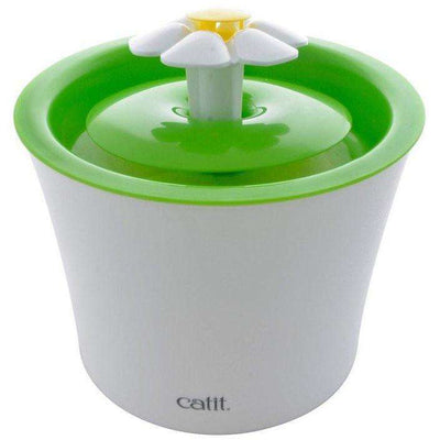 Catit Flower Drinking Fountain  Cat Dishes  | PetMax Canada