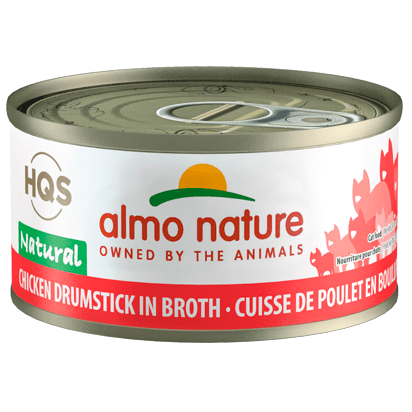 Almo Nature Natural Chicken Drumstick  Canned Cat Food  | PetMax Canada