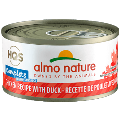 Almo Nature Complete Chicken With Duck In Gravy - 70g - Canned Cat Food - Almo Nature - PetMax Canada