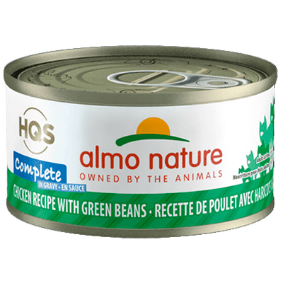 Almo Nature Complete Chicken With Green Bean  Canned Cat Food  | PetMax Canada