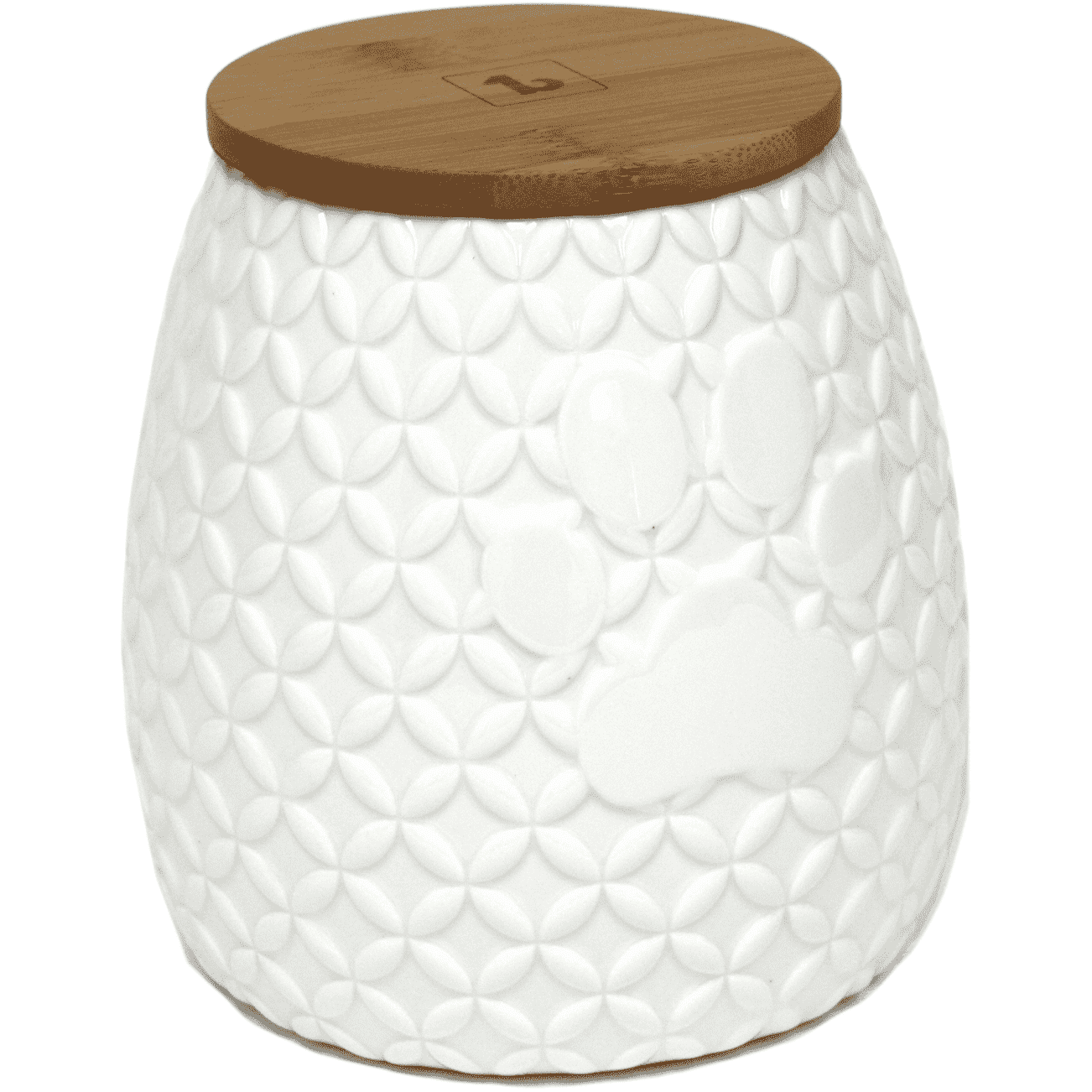 Be One Breed White Porcelain Cookie Jar  Home Decor  | PetMax Canada