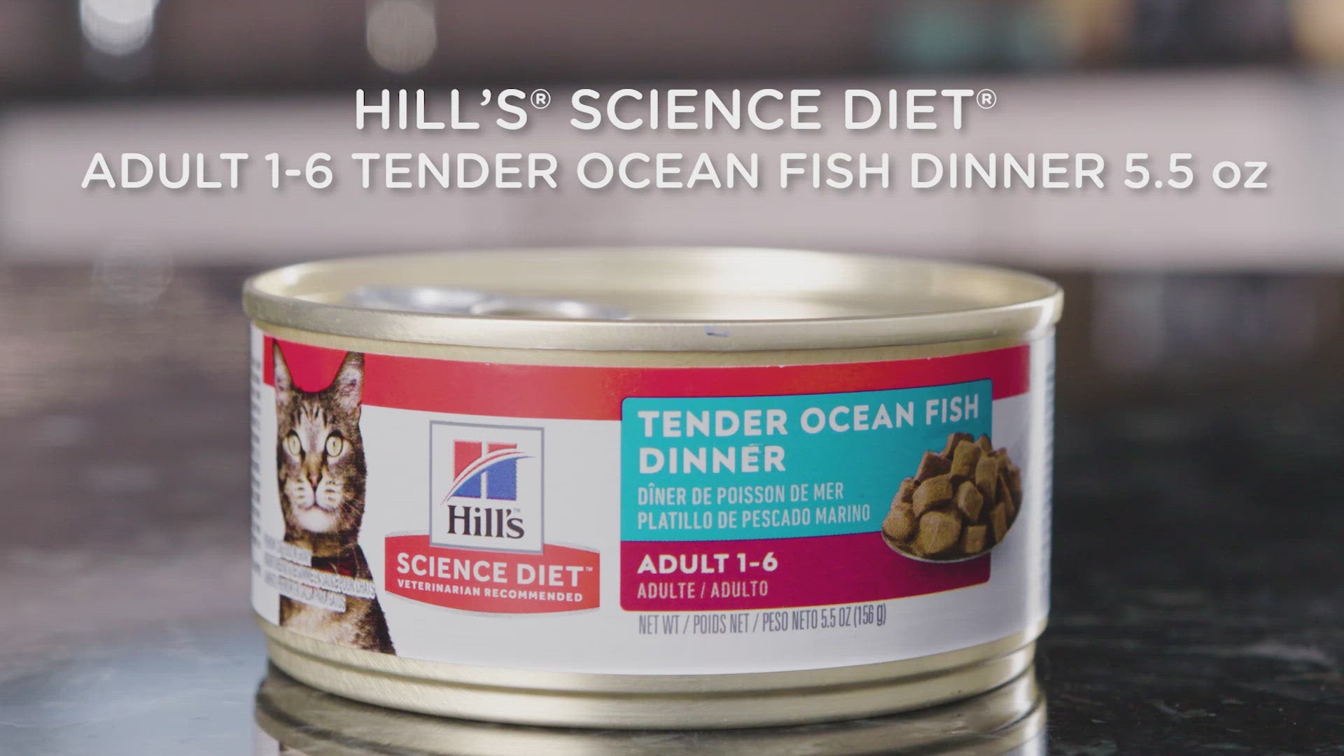 Nourriture en conserve pour chats Hill's Science Diet Tender Dinners Ocean Fish 