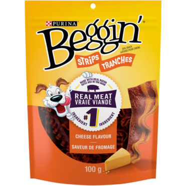 Purina Beggin Strips Cheese And Bacon  Dog Treats  | PetMax Canada