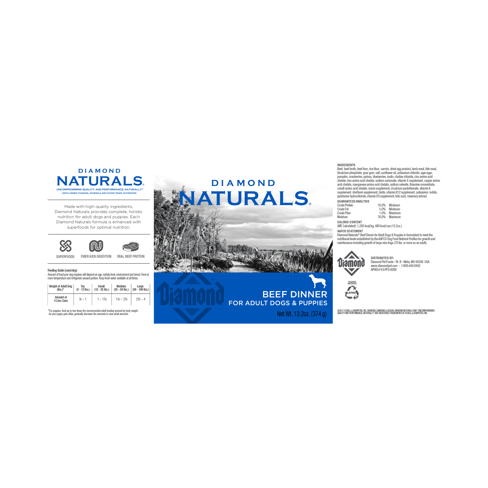 Diamond naturals wet dog food clearance