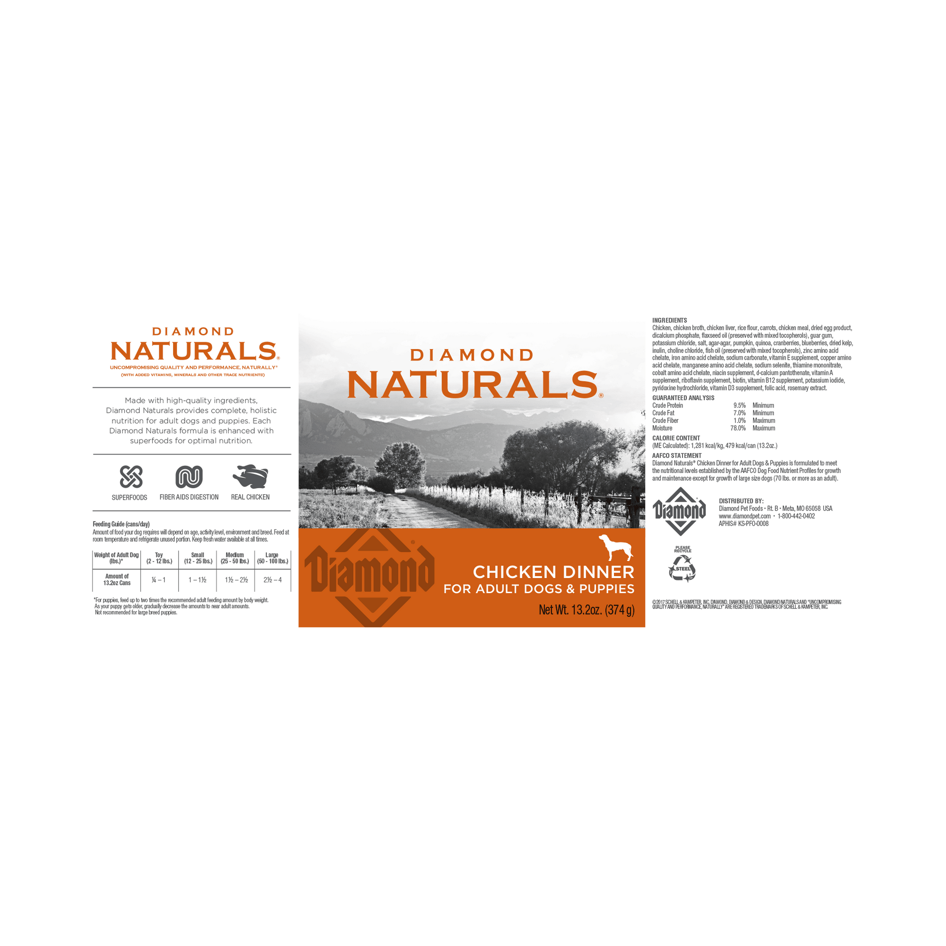 Diamond canned dog food online