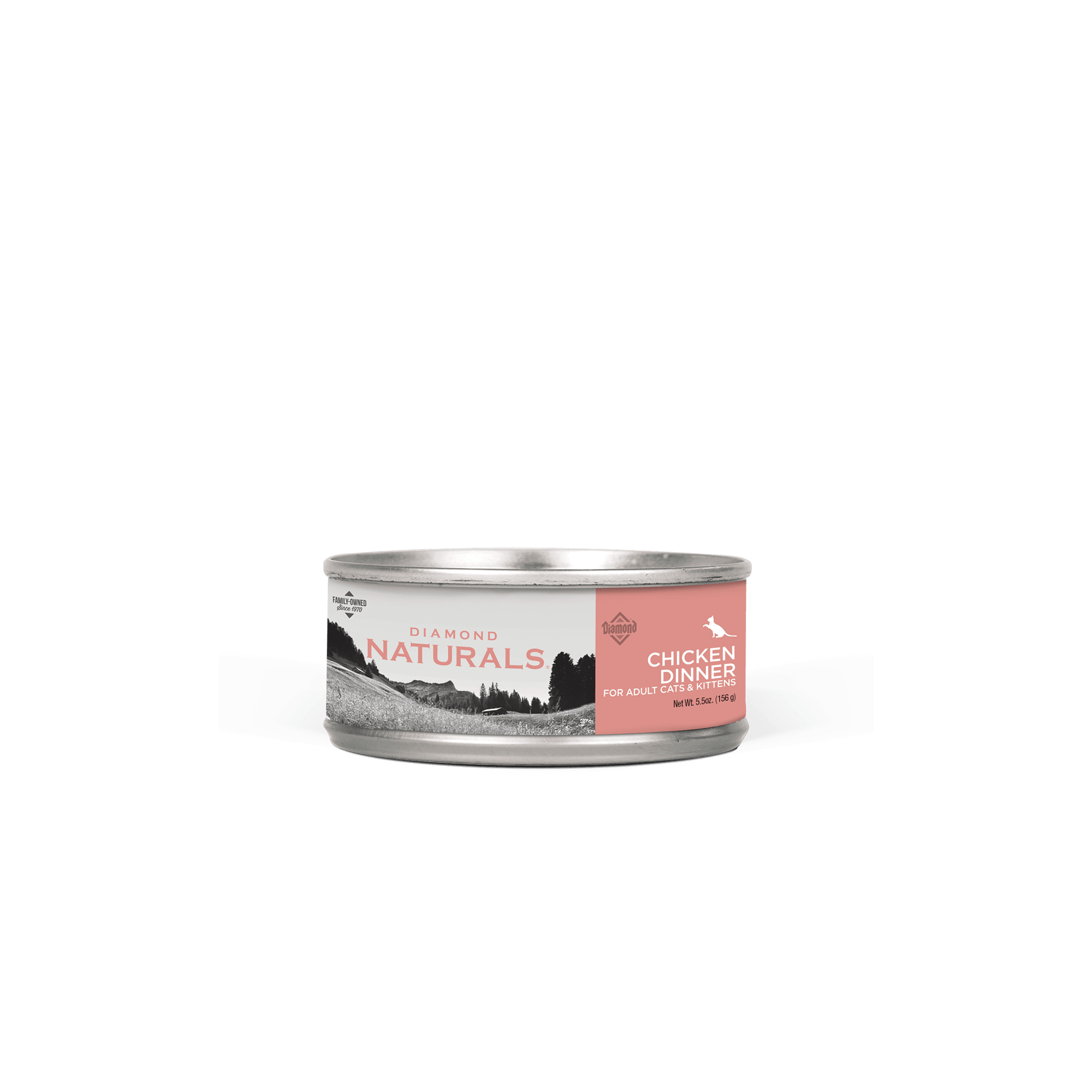 Diamond Naturals Chicken Dinner Wet Food For Adult Cats and Kittens - 156g - Canned Cat Food - Diamond - PetMax Canada