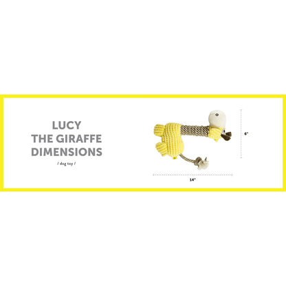 Be One Breed Dog Toy Lucy The Giraffe - Giraffe - Dog Toys - Be One Breed - PetMax Canada
