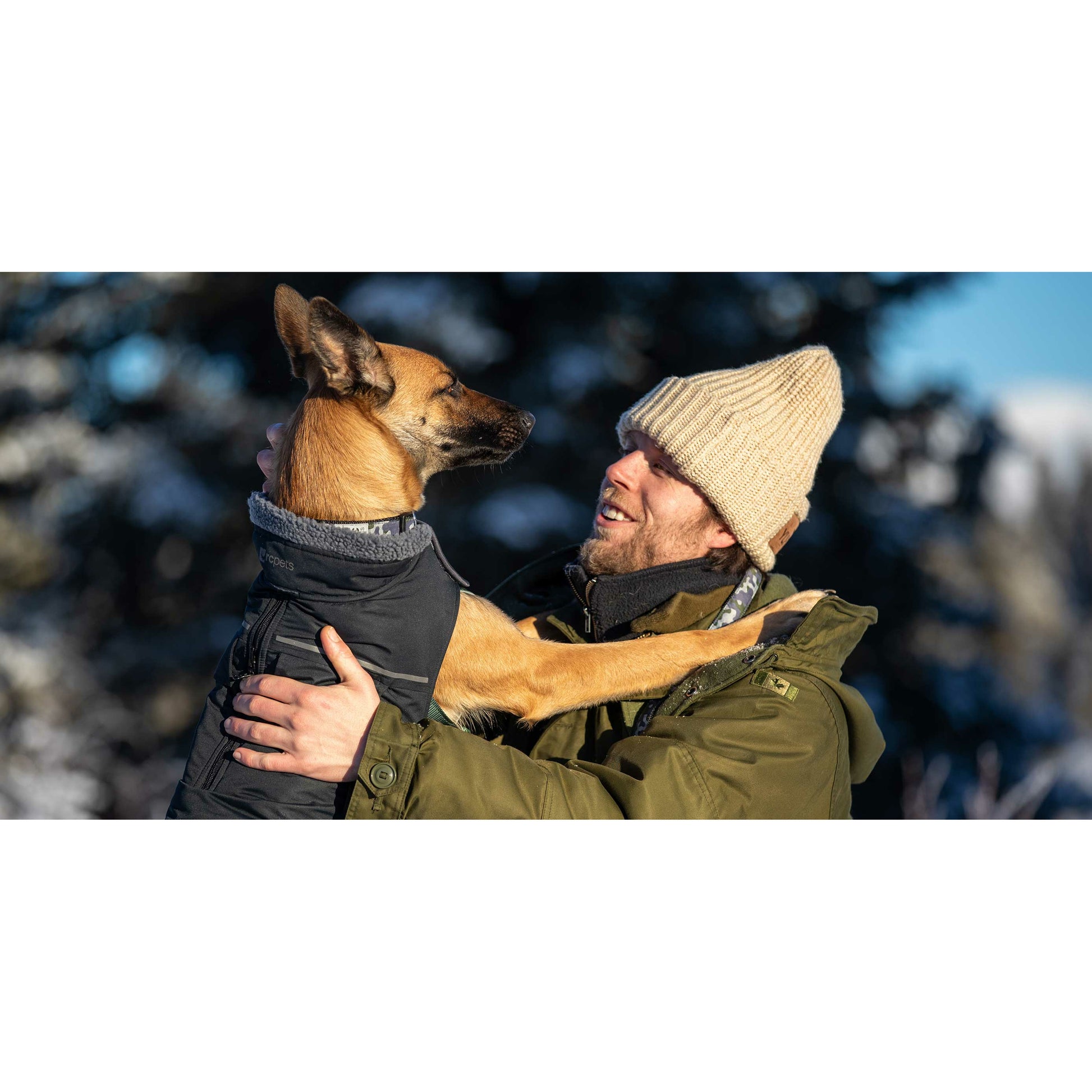 RC Dog Coat District Parka Black  Parkas  | PetMax Canada