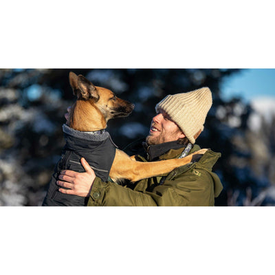 RC Dog Coat District Parka Black - 8" - Parkas - RC Pet Products - PetMax Canada