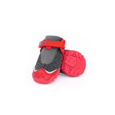 RC Dog Apex Dog Boot Dark Grey / Goji Berry  Boots  | PetMax Canada