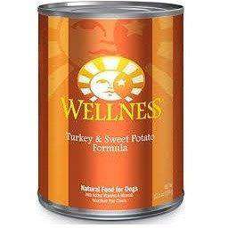 Wellness Canned Dog Food Turkey & Sweet Potato  Canned Dog Food  | PetMax Canada