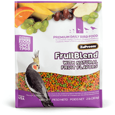 Zupreem Fruit Blend Cockatiel  Bird Food  | PetMax Canada