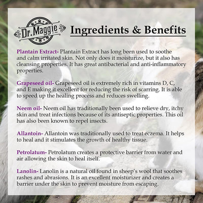 Dr. Maggie Skin Care Ointment for Dogs and Cats - 30g - Health Care - Dr. Maggie's - PetMax Canada
