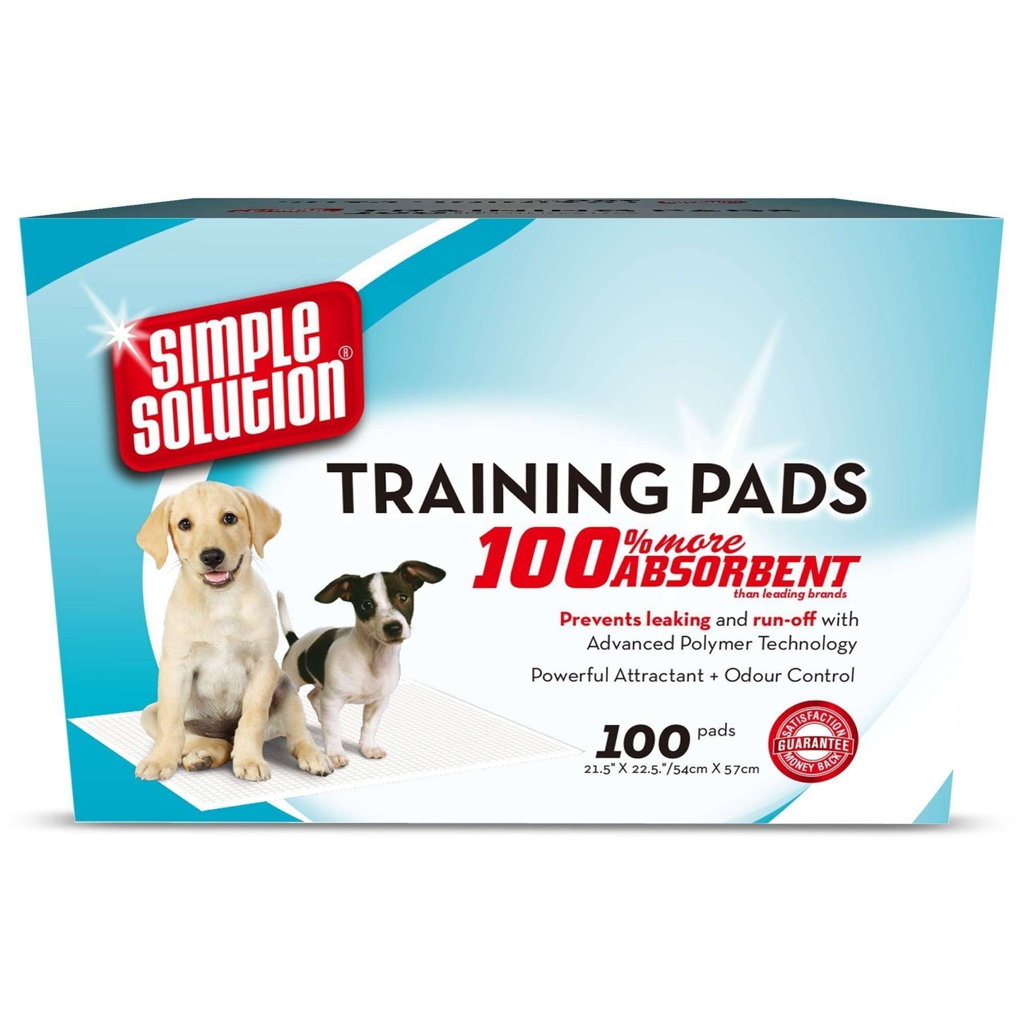Simple Solutions Original Training Pads 100 Pack  Training Products  | PetMax Canada