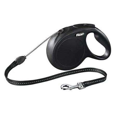 Flexi Classic Cord - Medium Breed / Black / 5 Meter - Leashes - Flexi - PetMax Canada