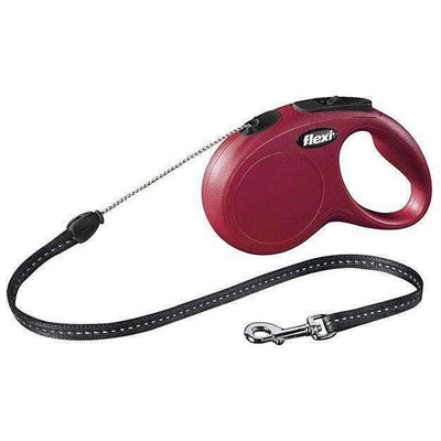 Flexi Classic Cord - Small Breed / Red / 5 Meter - Leashes - Flexi - PetMax Canada