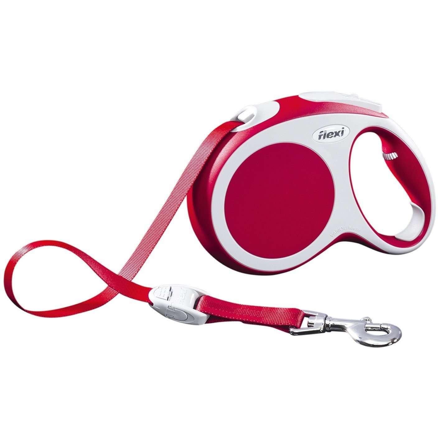 Flexi Lead Vario Tape 5M / Red / Small Leashes 5M | PetMax Canada