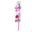 All For Paws Cat Toy Fluffy Wand Pink Cat Toys Pink | PetMax Canada
