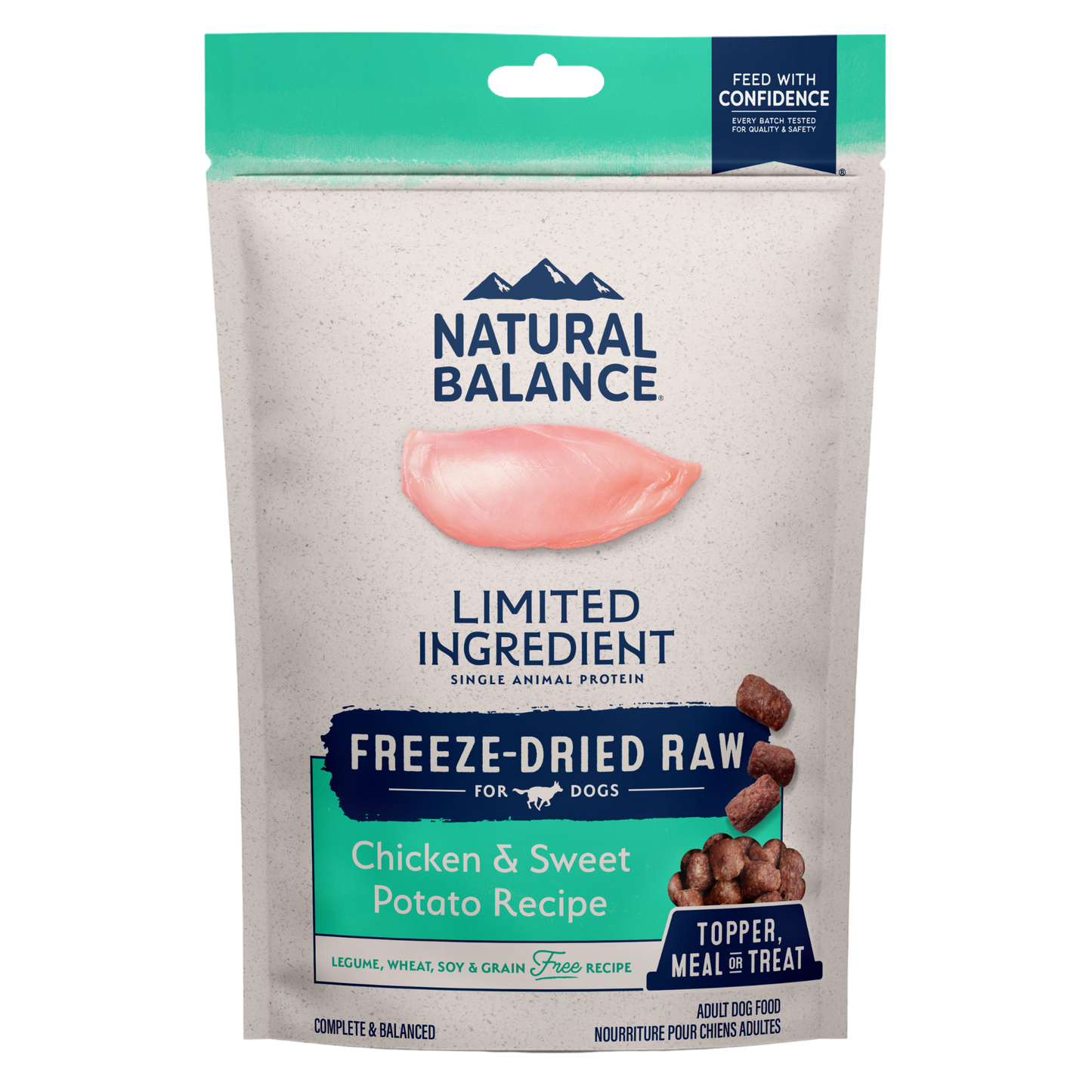 Natural Balance Limited Ingredient Diet Freeze Dried Raw Chicken & Sweet Potato Recipe Dog Food  Dog Treats  | PetMax Canada